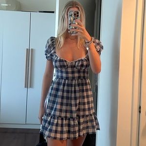 DANNY MINI DRESS in blue